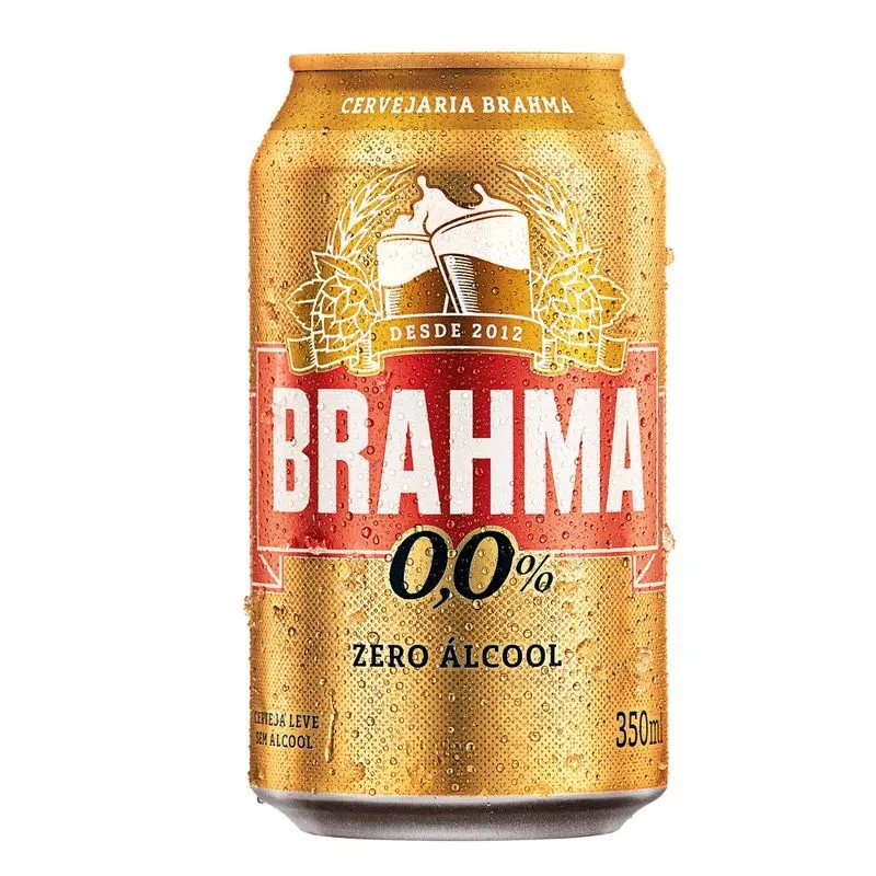 CERVEJA LATA 0% ALCOOL