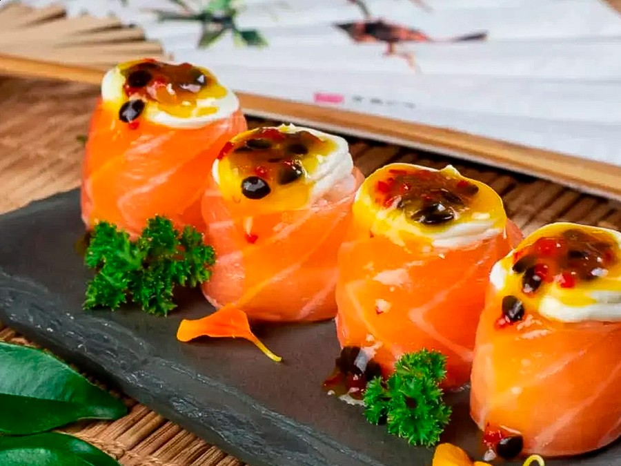 GUNKAN MARACUJÁ 4 PEÇAS