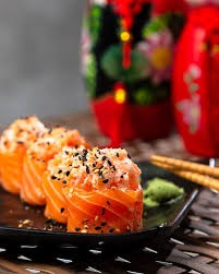 GUNKAN SALMAO 4 PEÇAS