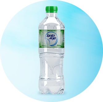 AGUA 500ML COM GÁS