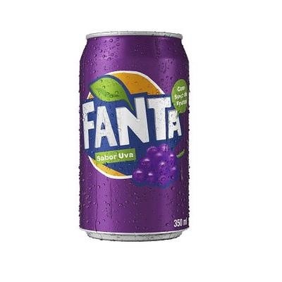 REFRIGERANTE FANTA UVA LATA