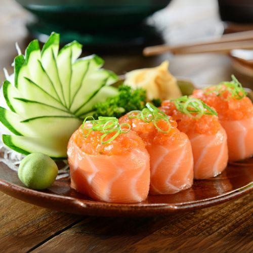 GUNKAN SALMAO 4 PEÇAS