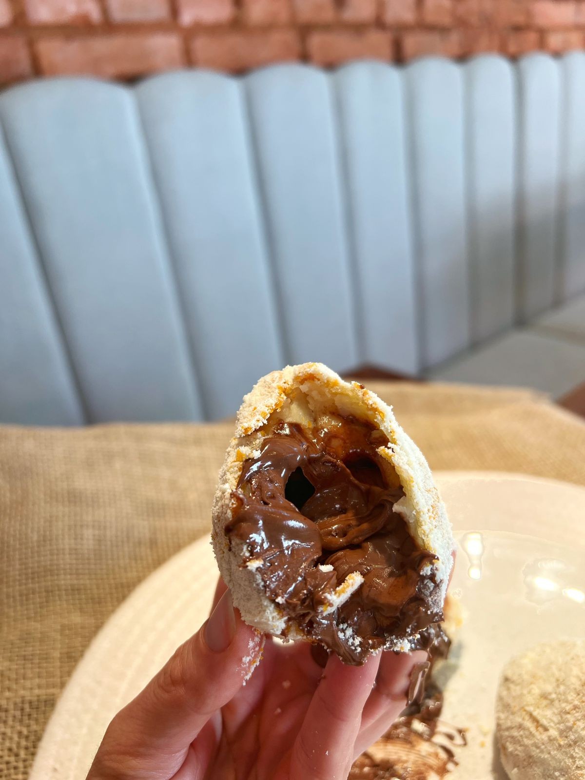 COXINHA NUTELLA COM NINHO