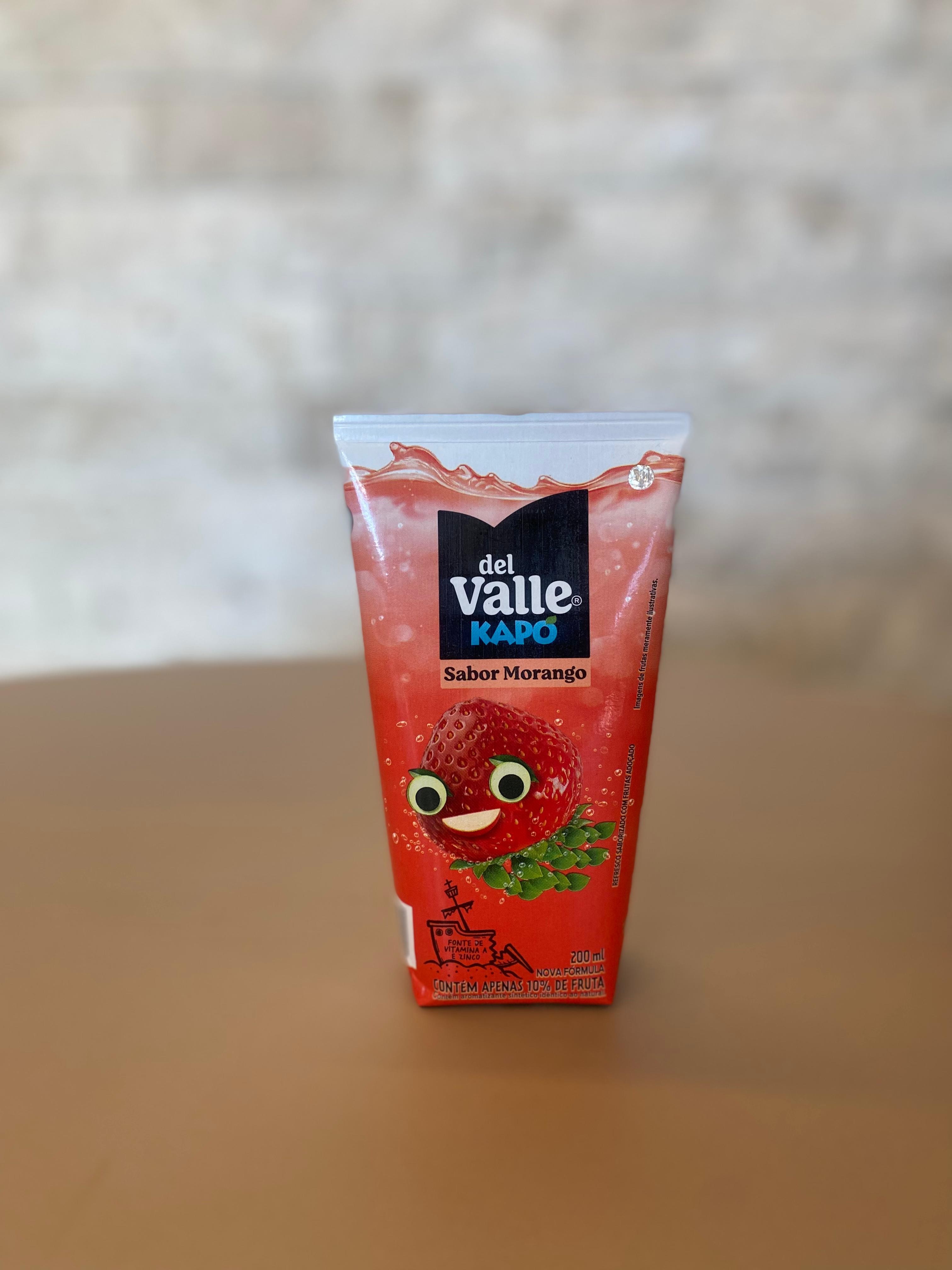 SUCO DEL VALLE KAPO MORANGO 200 ML