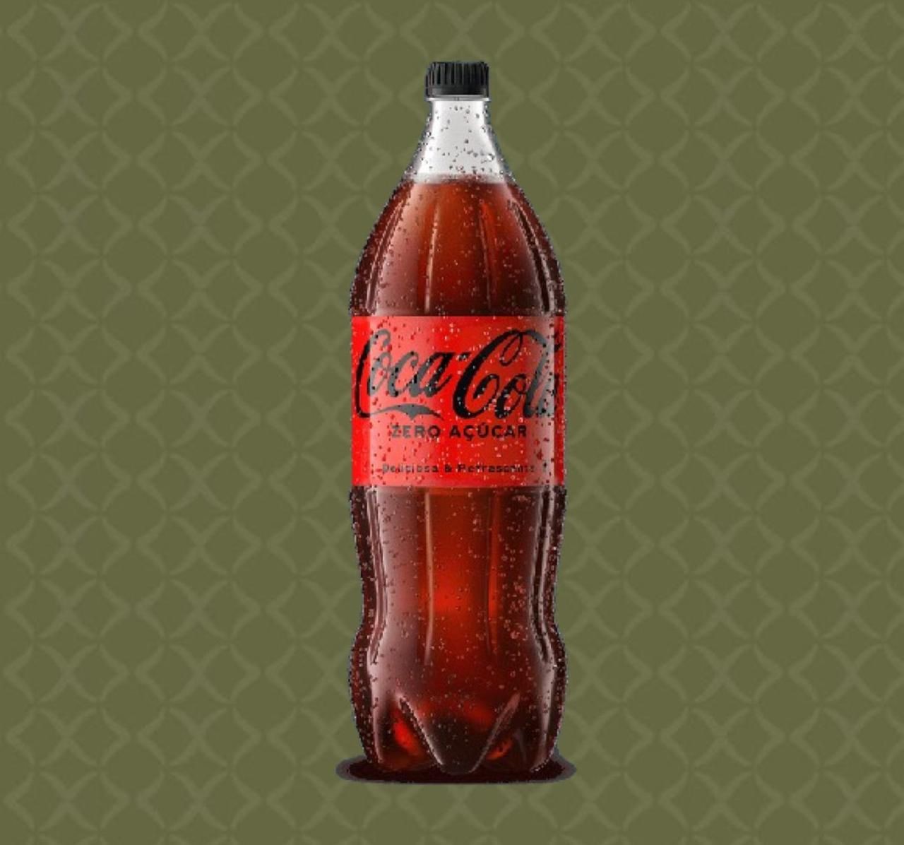 REFRIGERANTE 2 LITROS PET COCA COLA ZERO AÇÚCAR