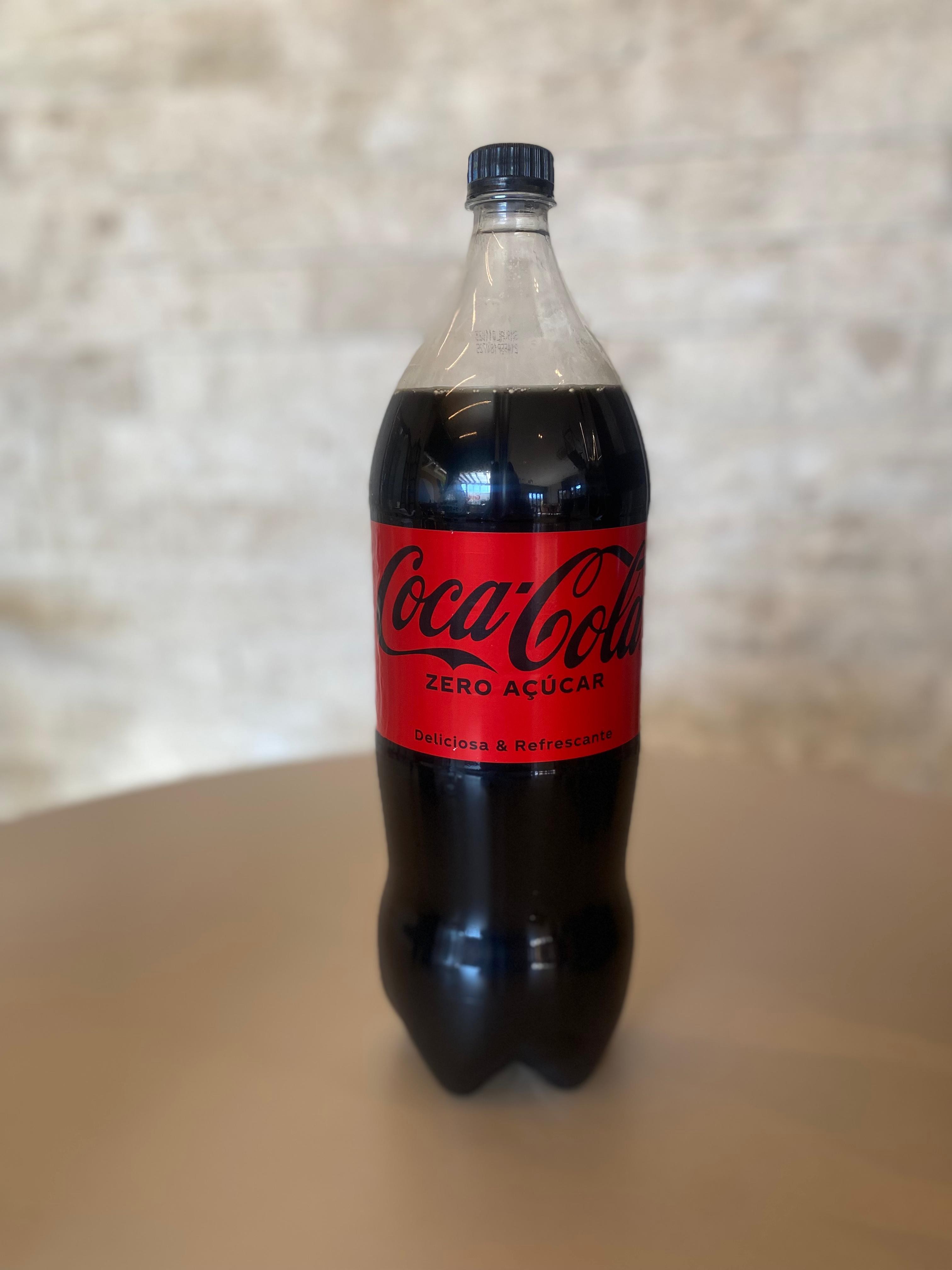 REFRIGERANTE 2 LITROS PET COCA COLA ZERO AÇÚCAR