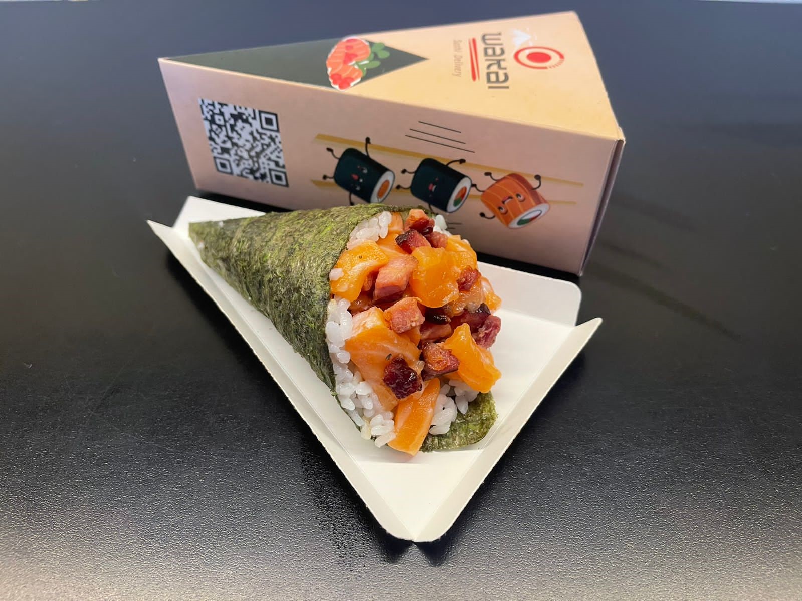 TEMAKI SALMÃO BACON