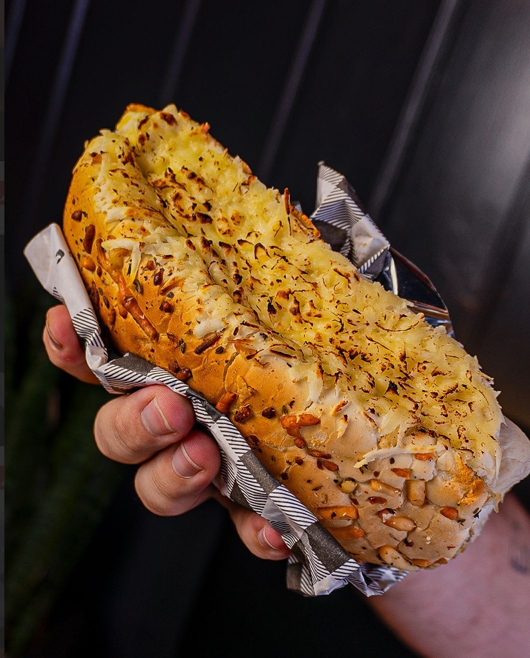 PÃO DE ALHO FRANGO